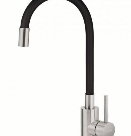 POLA  ΜΠΑΤΑΡΙΑ ΝΕΡΟΧΥΤΗ SS304 SATINE/BLACK ΡΟΥΞ