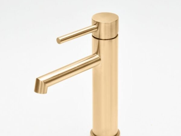 VIP  ΜΠΑΤΑΡΙΑ ΝΙΠΤΗΡΑ SS304 GOLD BRUSHED  ΜΕ ΚΛΙΚ