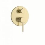 GINI- ΜΠΑΤΑΡΙΑ ΛΟΥΤΡΟΥ ΕΝΤΟΙΧΙΣΜΟΥ TWO FUNCTION BRUSH GOLD