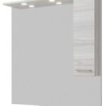 RUBINO-105 - ΚΑΘΡΕΠΤΗΣ ME ΝΤΟΥΛΑΠΙ ΚΑΙ ΦΩS LED 105*52CM ROVERE G