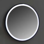 OMIKRON NOVA  BLACK- ΚΑΘΡΕΠΤΗΣ LED*TOUCH 60*60