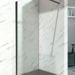 PANEL ΤΖΑΜΙ ΔΙΑΦΑΝΕΣ ΜΕ ΜΑΥΡΟ ΠΛΑΙΣΙΟ 800(770-790)*1950/8mm ME Μ