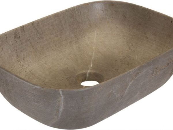 ELEGAN-1 465*320*135 ΝΙΠΤΗΡΑΣ DECOR GREY- BEIGE  ΜΑΡΜΑΡΟ